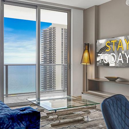 Hyde House - Luxury Waterfront 2Br 2Ba Apartment Suite With Direct Ocean View, Roof Top Pool, Resort Amenities Hollywood Eksteriør billede