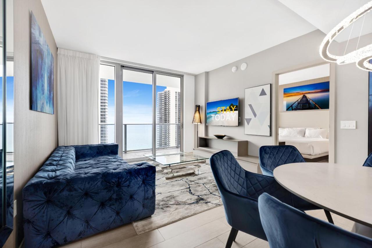 Hyde House - Luxury Waterfront 2Br 2Ba Apartment Suite With Direct Ocean View, Roof Top Pool, Resort Amenities Hollywood Eksteriør billede