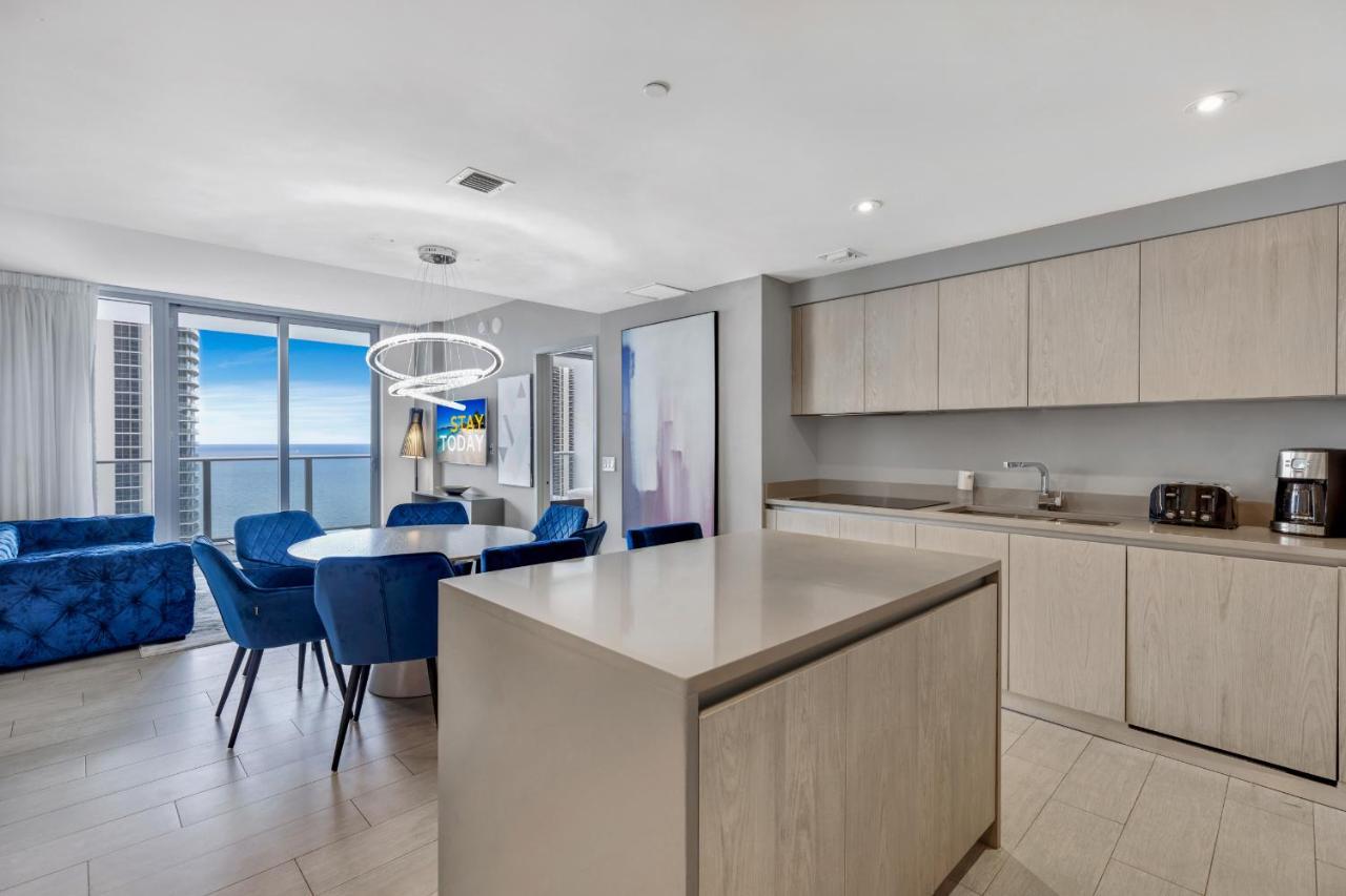 Hyde House - Luxury Waterfront 2Br 2Ba Apartment Suite With Direct Ocean View, Roof Top Pool, Resort Amenities Hollywood Eksteriør billede