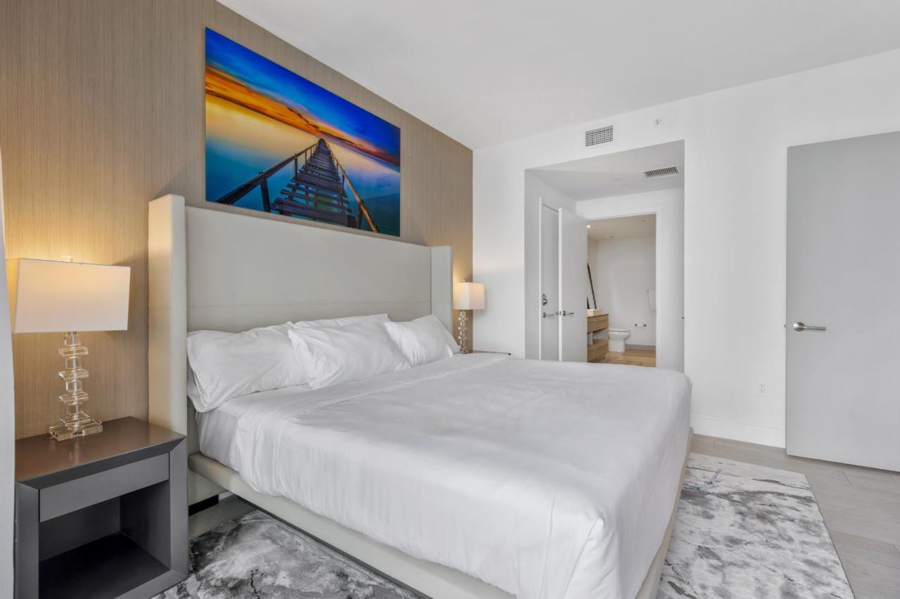 Hyde House - Luxury Waterfront 2Br 2Ba Apartment Suite With Direct Ocean View, Roof Top Pool, Resort Amenities Hollywood Eksteriør billede