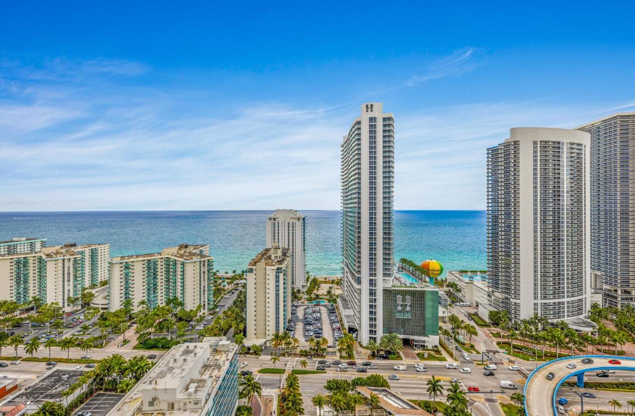 Hyde House - Luxury Waterfront 2Br 2Ba Apartment Suite With Direct Ocean View, Roof Top Pool, Resort Amenities Hollywood Eksteriør billede