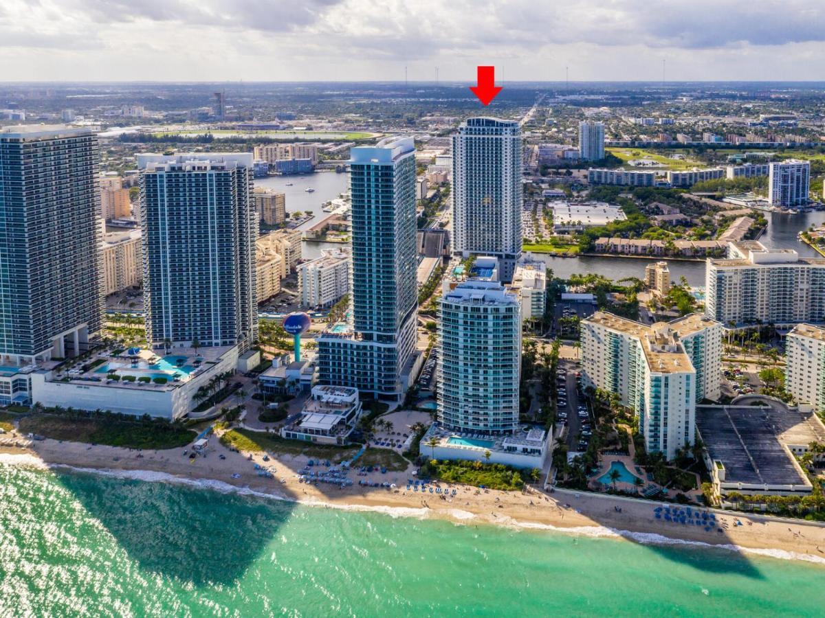Hyde House - Luxury Waterfront 2Br 2Ba Apartment Suite With Direct Ocean View, Roof Top Pool, Resort Amenities Hollywood Eksteriør billede