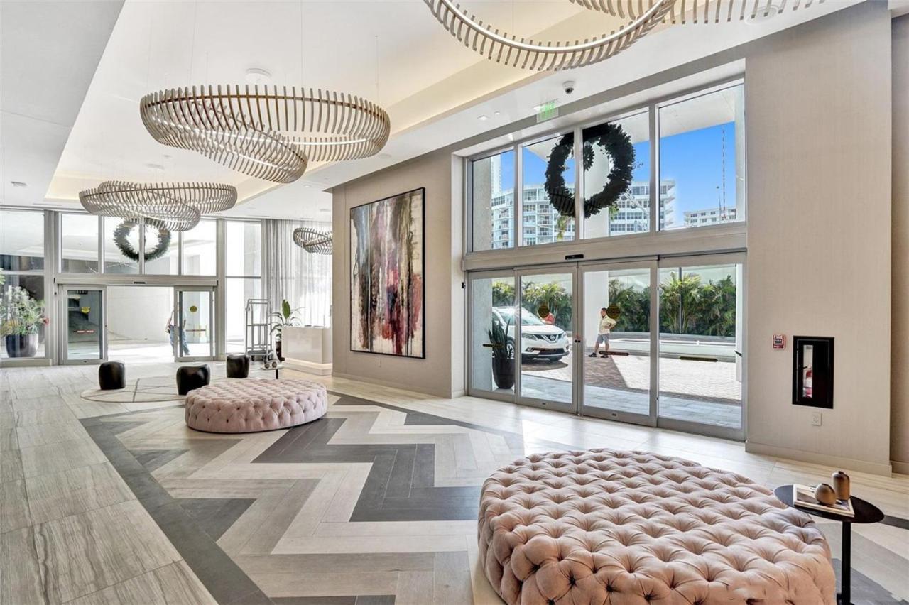 Hyde House - Luxury Waterfront 2Br 2Ba Apartment Suite With Direct Ocean View, Roof Top Pool, Resort Amenities Hollywood Eksteriør billede