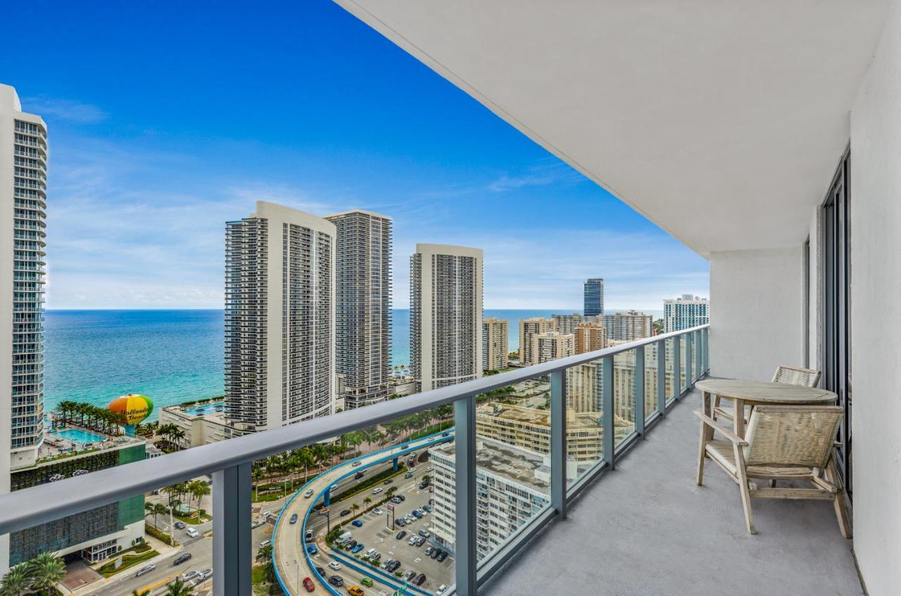 Hyde House - Luxury Waterfront 2Br 2Ba Apartment Suite With Direct Ocean View, Roof Top Pool, Resort Amenities Hollywood Eksteriør billede