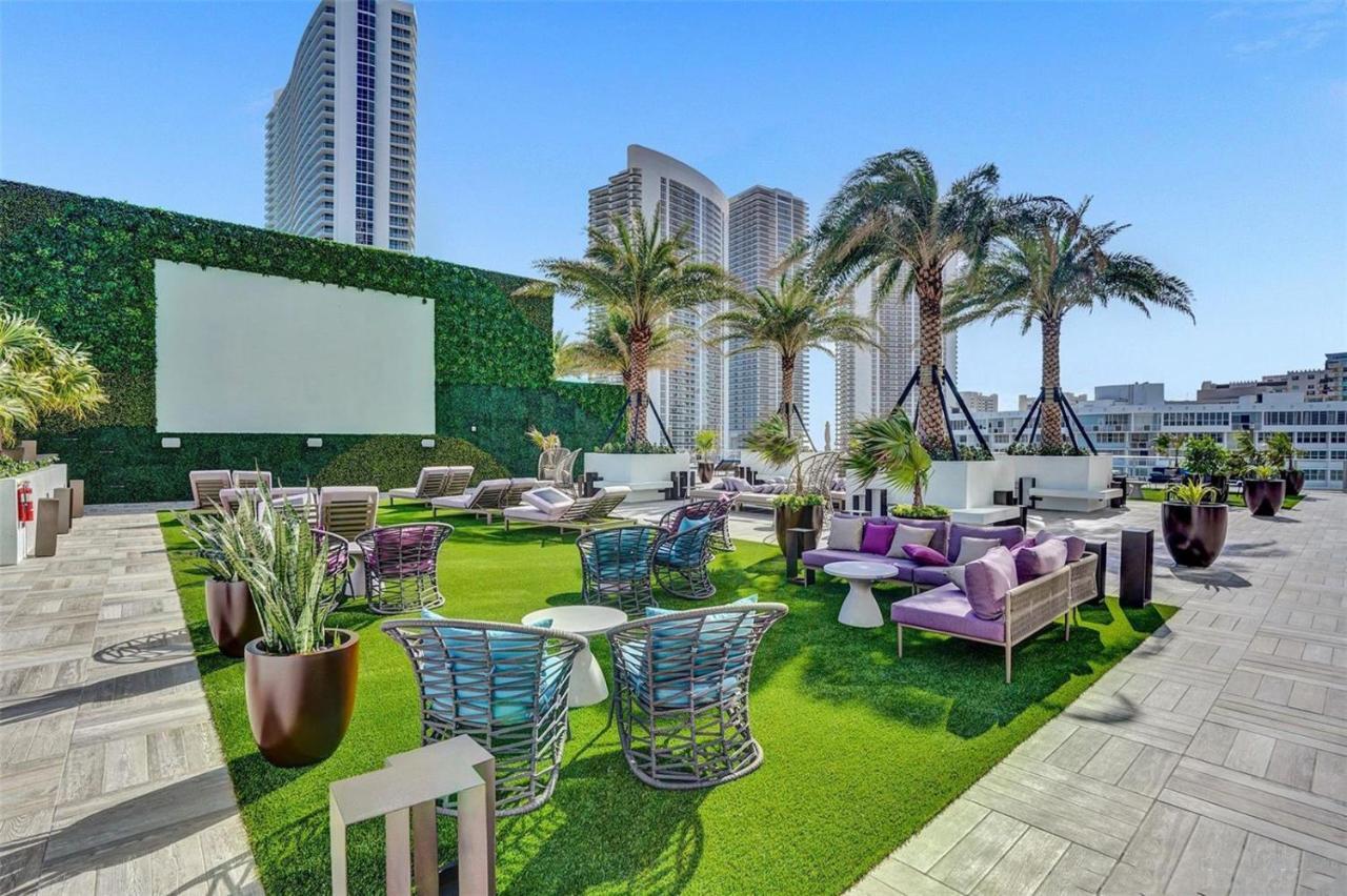 Hyde House - Luxury Waterfront 2Br 2Ba Apartment Suite With Direct Ocean View, Roof Top Pool, Resort Amenities Hollywood Eksteriør billede