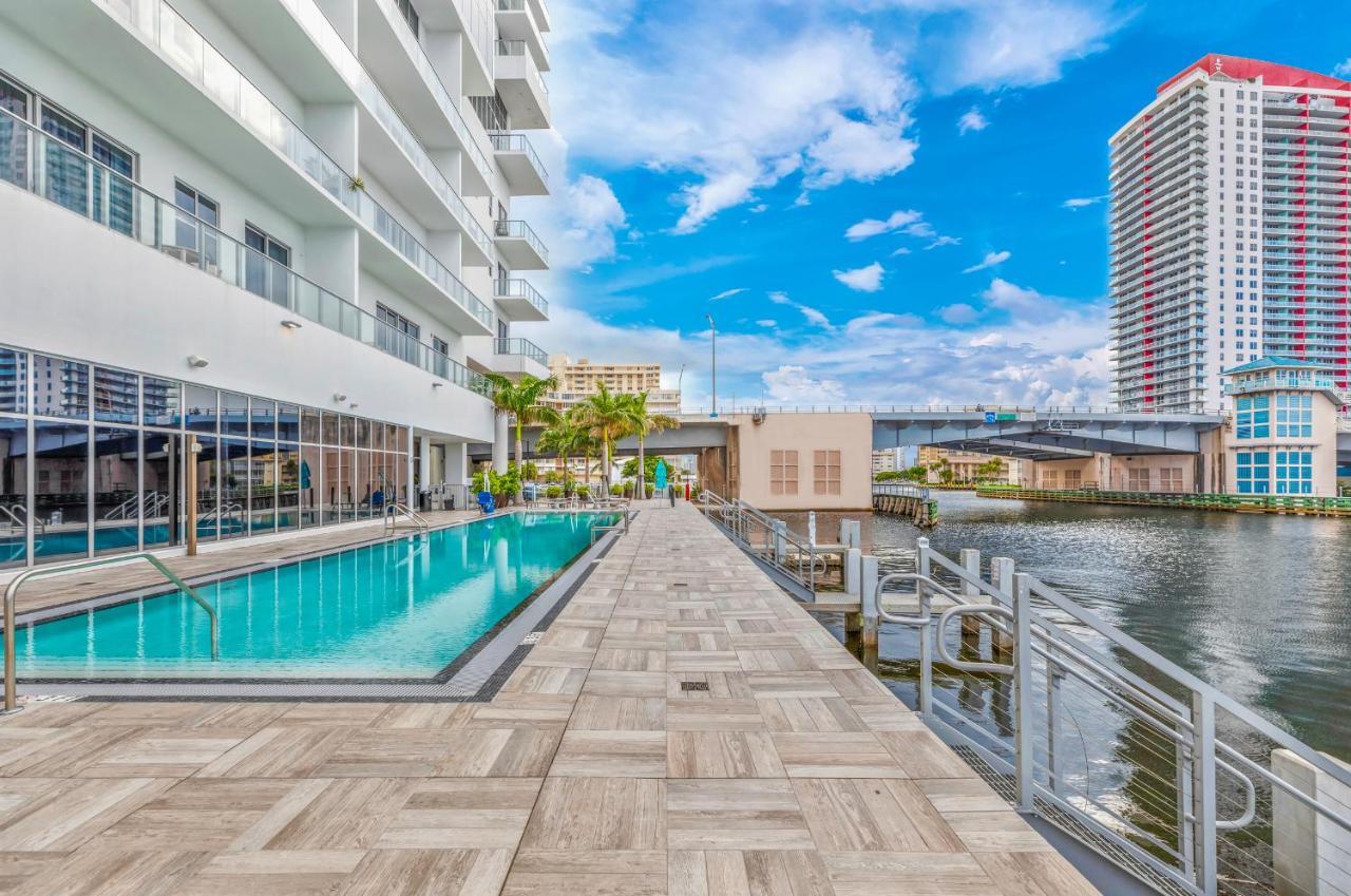 Hyde House - Luxury Waterfront 2Br 2Ba Apartment Suite With Direct Ocean View, Roof Top Pool, Resort Amenities Hollywood Eksteriør billede