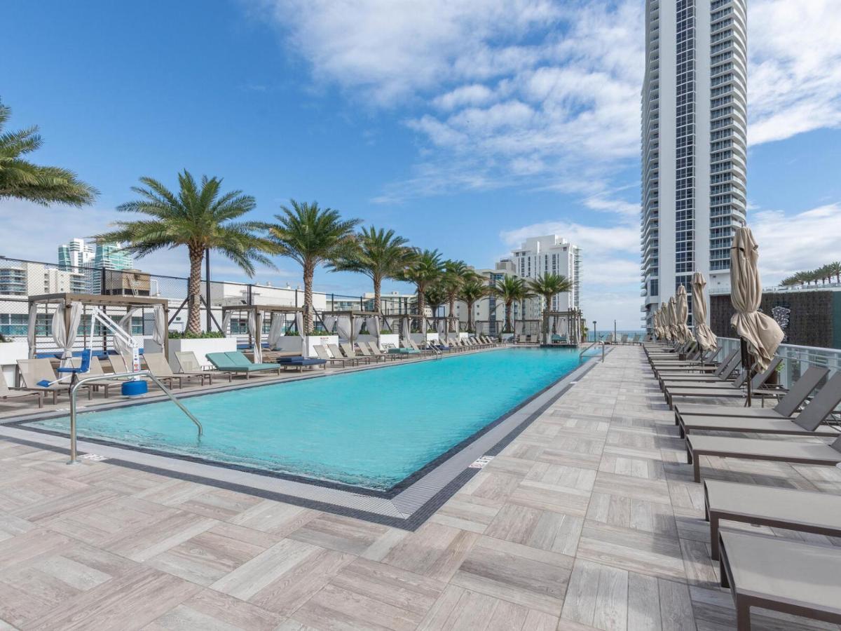 Hyde House - Luxury Waterfront 2Br 2Ba Apartment Suite With Direct Ocean View, Roof Top Pool, Resort Amenities Hollywood Eksteriør billede
